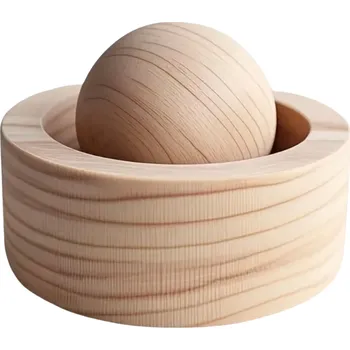 Aroma lampa Bez značky Dřevěný mini aroma difuzér