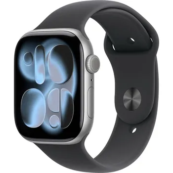 Apple Watch Series 11 GPS 46 mm hliníkový plášť sportovní náramek černá M/L