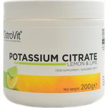 Doplněk stravy Ostrovit Potassium citrate 200 g lemon and lime