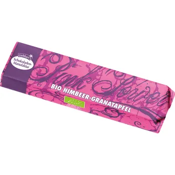 Čokoláda tyčinka z bílé čokolády LIEBHART'S s malinami a gran. jablkem 35g