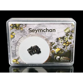 Přírodní kámen Meteorit | Pallasit | Seymchan | 0,6-1 g
