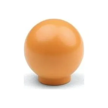 Nábytkové kování Tulip Drevená úchytka BALA / Oranžová