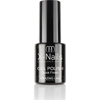 Přípravek na nehty X-NAILS vrchní gel lak Amazing Line, 10 ml - QUICK FINISH (Bezvýpotkový vrchní gel lak Amazing Line - QUICK FINISH)