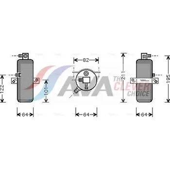 Sušič klimatizace Sušárna, klimatizace AVA COOLING SYSTEMS CND202
