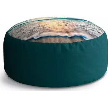 Taburet Sablio Taburet Circle Vlny: 38x48 cm