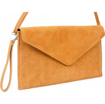 Kabelka Kabelka psaníčko Beltimore , pravá kůže, hnědá