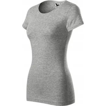 Dámské tričko Dámské tričko Glance Slim Fit Malfini šedé, velikost S