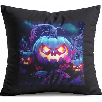 Polštář POLŠTÁŘ ČERNÝ DÁREK – HALLOWEEN