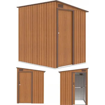Zahradní domek Zahradní domek Jasper 150x194 cm, dubová hnědá - Hardmaister