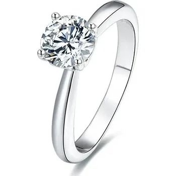 Prsten Beneto Stříbrný prstýnek s krystaly AGG200