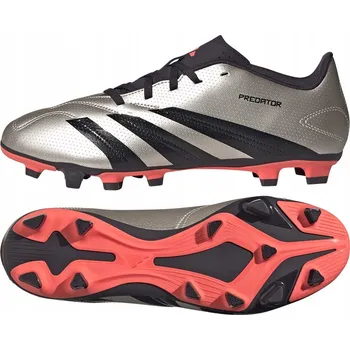 Kopačky Kopačky adidas Predator Club FxG IF6341 stříbrné, velikost 46 /adidas