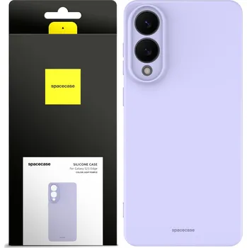 Pouzdro na mobilní telefon Zadní Kryt Spacecase pro Samsung Galaxy S25 Edge fialový