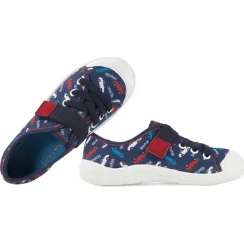 Dívčí bačkory Befado dětské papuče na suchý zip, vícebarevné, velikost 26