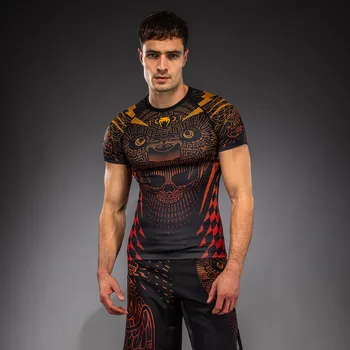 Rashguard Rashguard VENUM Quetzal Fury Kr. rukáv - černý M