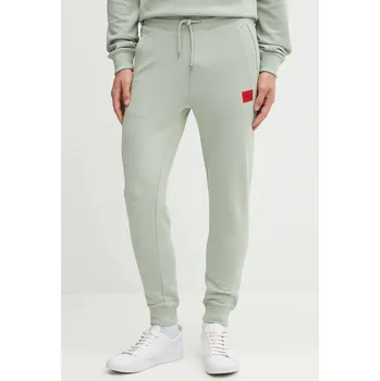 Bavlněné tepláky HUGO Doak212 50447963 zelená 07X, vel. XL