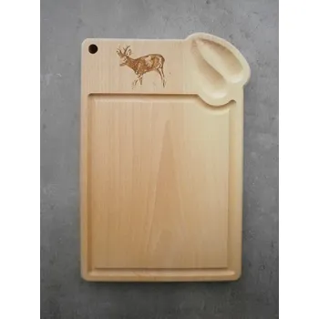 Kuchyňské prkénko Myslivecké prkénko velké - srnec