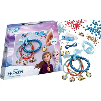kreativní sada Totum kreativní sada na výrobu náramků Ledové Království pro holčičku