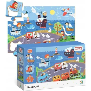 Puzzle Puzzle Dodo 18 dílků Sorter Transport