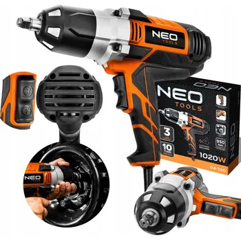 NEO TOOLS Rázový utahovák 1020W, 950 Nm 04-720