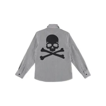 Pánské oblečení PHILIPP PLEIN Košile 4373 Bílá Basic Fit 10