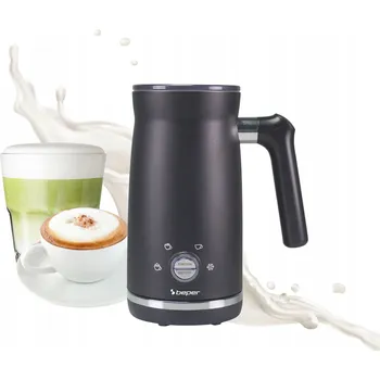 Příslušenství pro přípravu kávy Napěňovač mléka 300 ml Beper černý 500W 4 automatické funkce