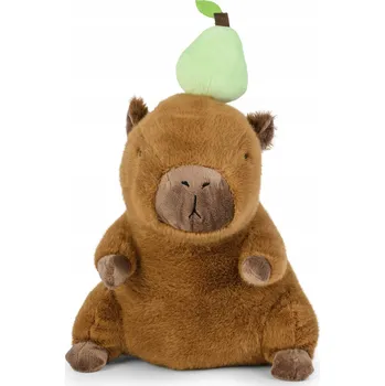 plyšák Plyšová Hračka Kapybara s hruškou 25 cm Daffi