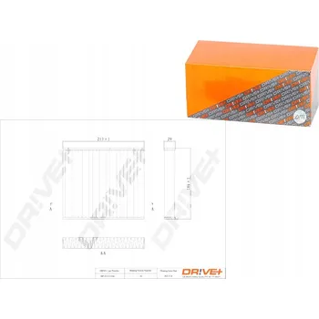 Kabinový filtr Uhlíkový kabinový filtr Dr!ve+ DP1110.12.0204