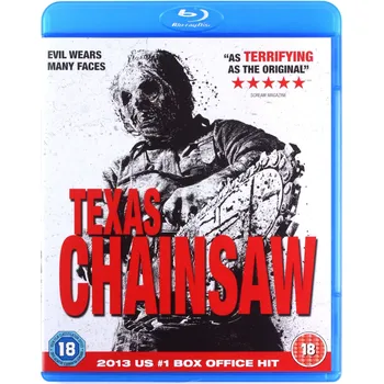 Blu-ray film Texas Chainsaw (Piła mechaniczna) Blu-ray disk