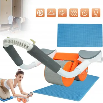 POSILOVACÍ KOLEČKO NA BŘICHO, POSILOVAČ BŘIŠNÍCH SVALŮ, S PODPOROU LOKTŮ TRÉNINK