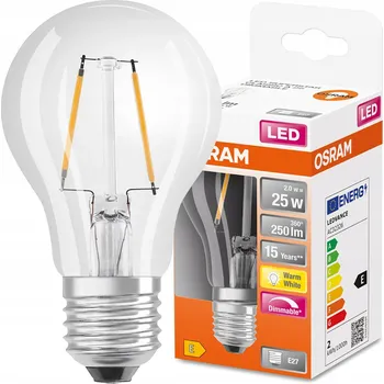 Žárovka LED žárovka Osram E27 2,2 W 250 lm 2700 K