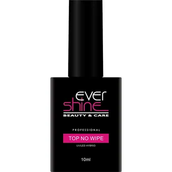 Lak na nehty VRCHNÍ LAK BEZ VÝPOTKU ZVÝRAZŇUJÍCÍ LESK hybridní bezbarvý EverShine 10 ml