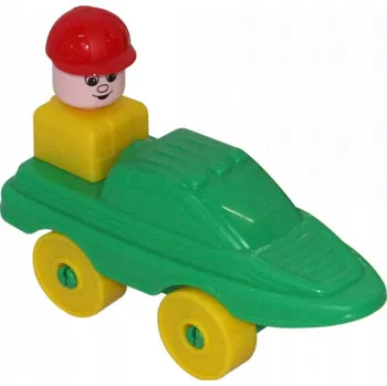 ostatní stavebnice Polesie Stavebnice Malý cestovní motorový člun 55330 9 dílů