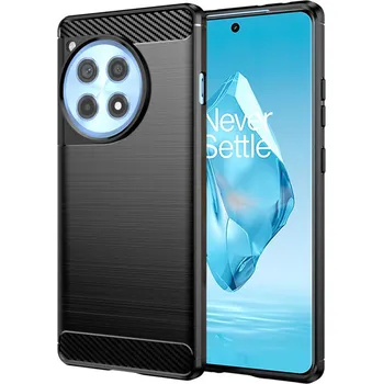 Pouzdro na mobilní telefon Techsuit Karbon Silikon OnePlus 12R Černý