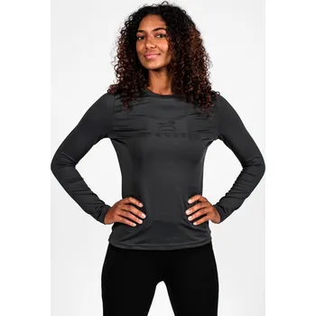 Dámské tričko FAGER Triko s dlouhým rukávem Ida Fager, dark grey M