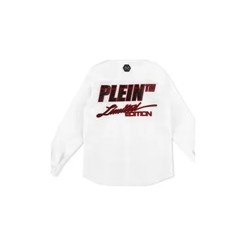 Pánské oblečení PHILIPP PLEIN Košile 4953 Bílá Basic Fit 10