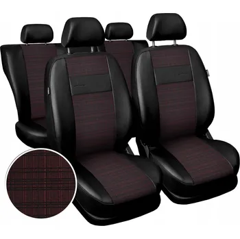 Moto oblečení Potah na celou sadu sedadel Auto-dekor polyester, umělá kůže, univerzální