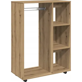 Šatní skříň Skříň, barva dub artisan, 80x40x110 cm, materiál dřevotříska