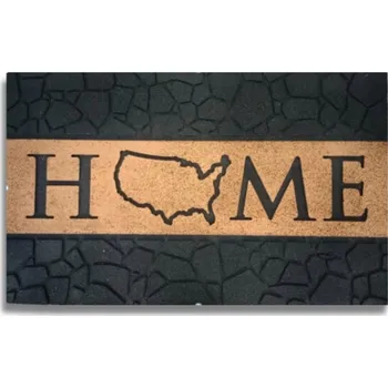 Gumová rohožka, hotová, 45 x 75 cm