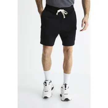 Pánské oblečení Celio Kraťasy Bobox s kapsami - Pánské Celio černá 1923424