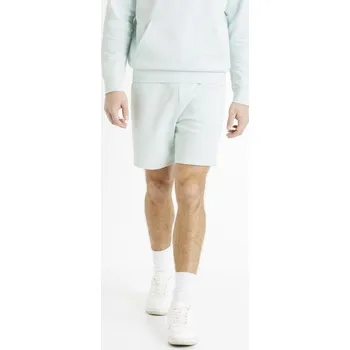 Pánské oblečení Celio Teplákové kraťasy Toshort - Pánské Celio bílá 2256782