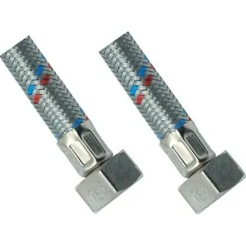 Stavebniny propojovací nerez.hadička F 3/4“ x F 3/4“ 80cm