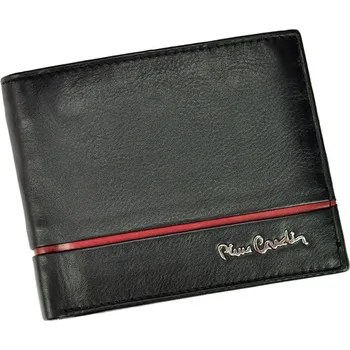 Peněženka Pánská kožená peněženka Pierre Cardin SAHARA TILAK15 325 černá / červená