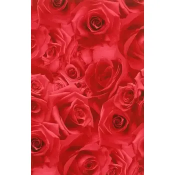 Balící papír Balicí papír růže 2 x 0,7 m