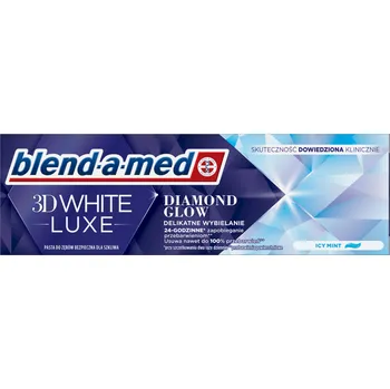 zubní pasta Blend-a-med 3D White Luxe Diamond Glow Bělící zubní pasta 75 ml