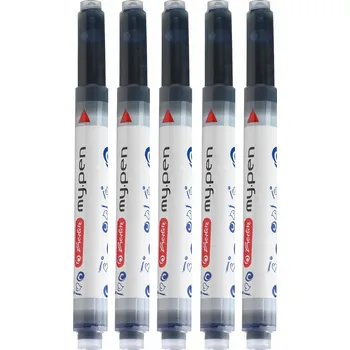 Inkoustové bombičky do plnicího pera dlouhé my.pen modré 5ks HERLITZ
