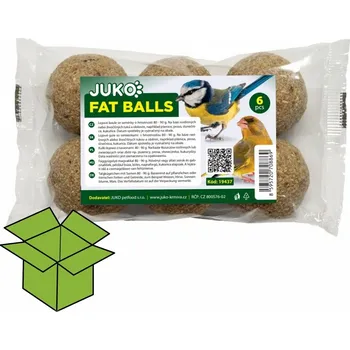 Krmivo pro ptáka Lojová koule se semínky bez síťky 90 g (120 ks)