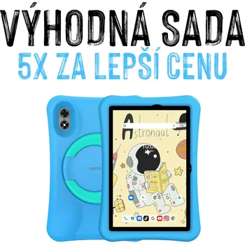 Tablet VÝHODNÁ SADA - 5x Tablet Umidigi G1 Tab Kids, 4GB/64GB, modrý