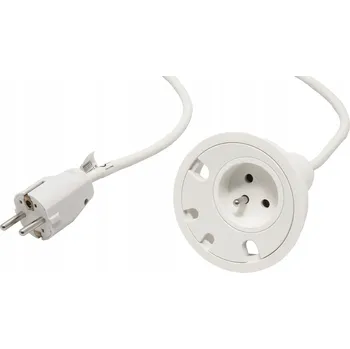 Elektrická zásuvka Elektrická Zásuvka na pracovní desku Bachmann bílá