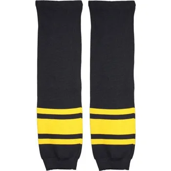 Merco Motor hokejové štulpny senior černá-žlutá