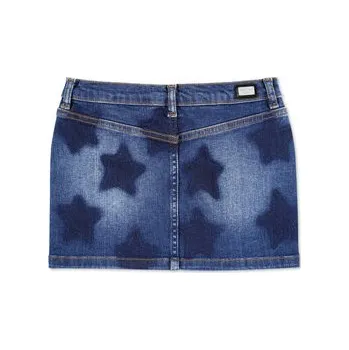 Dámská móda PHILIPP PLEIN Džínová sukně 30334 Tmavomodrá Comfort Fit 10